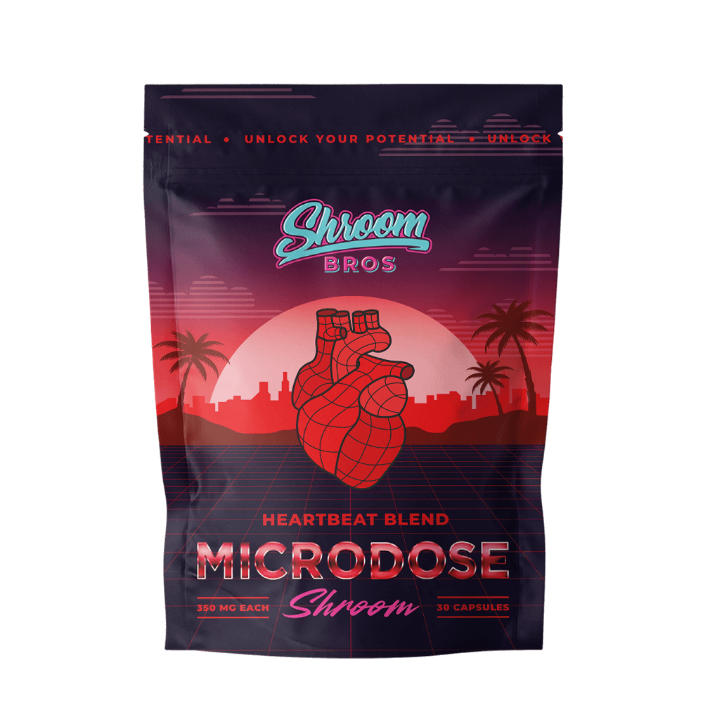 microdose magic mushrooms - heartbeat blend