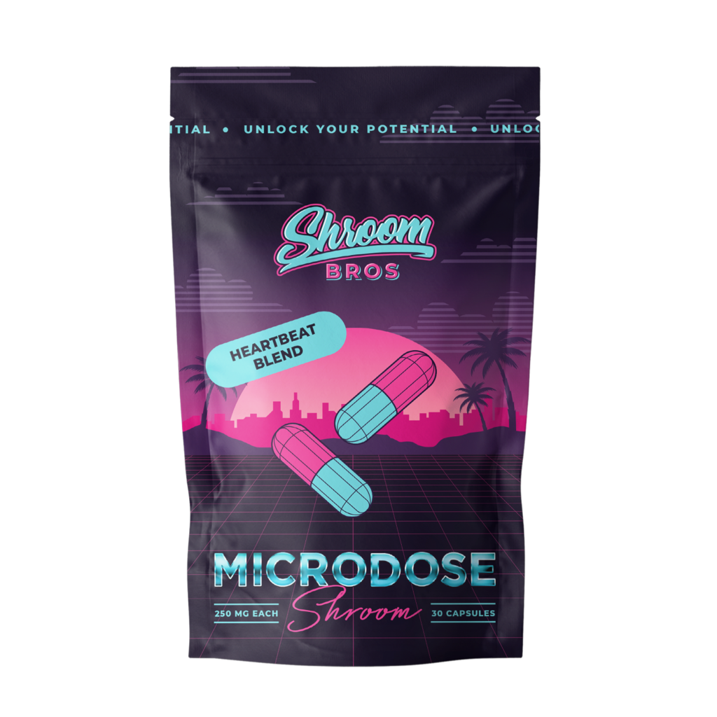 microdose magic mushrooms - heartbeat blend