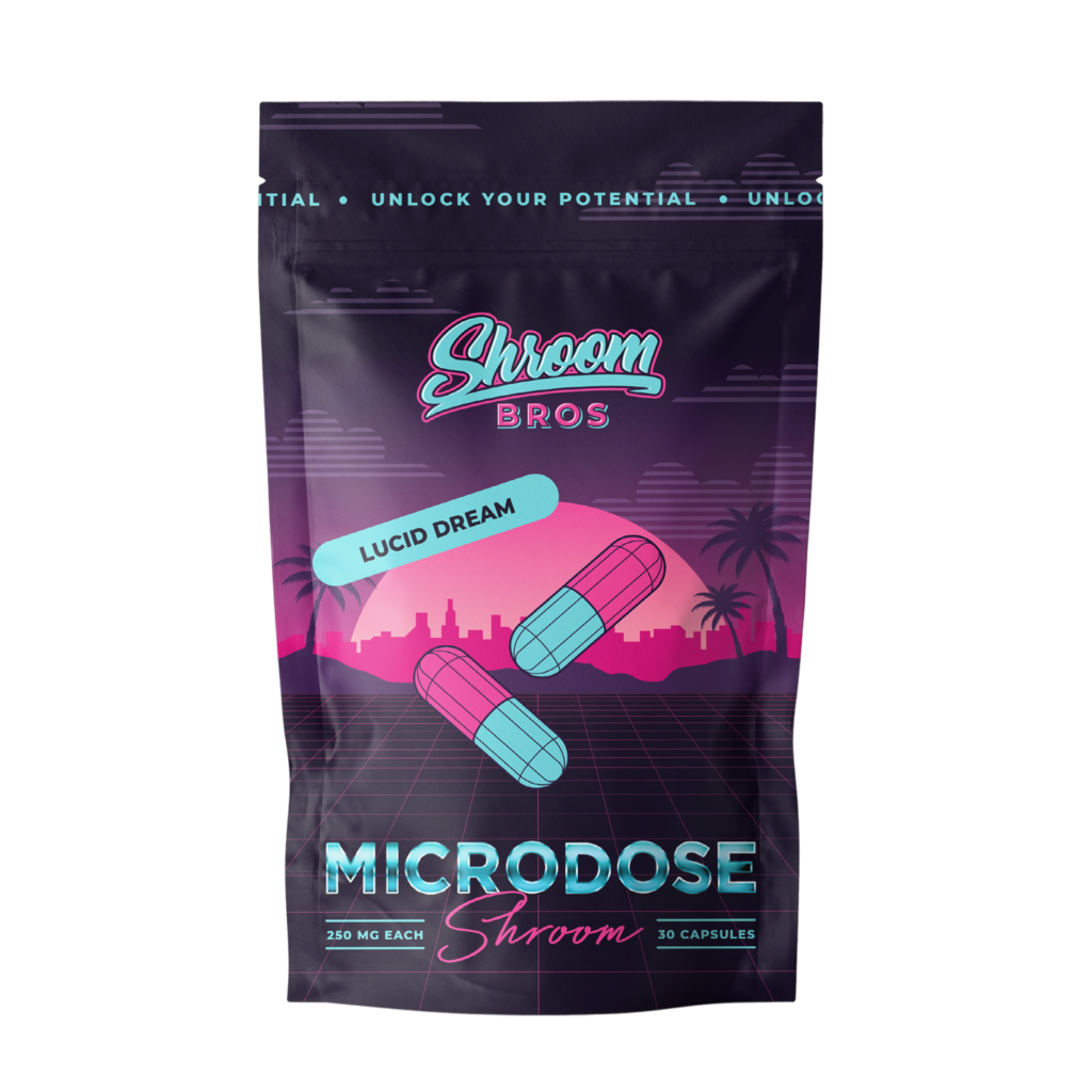 microdose magic mushrooms - lucid dream