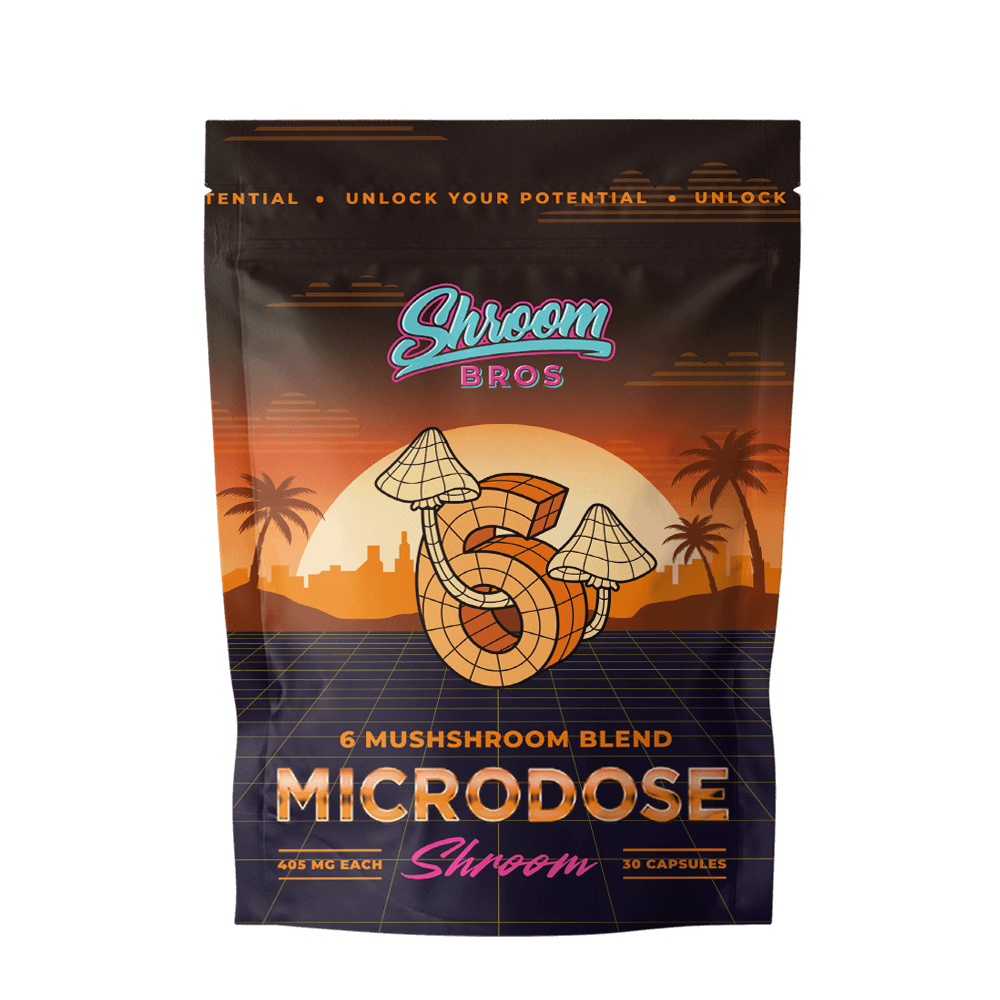 microdose magic mushrooms - 6 mushroom blend