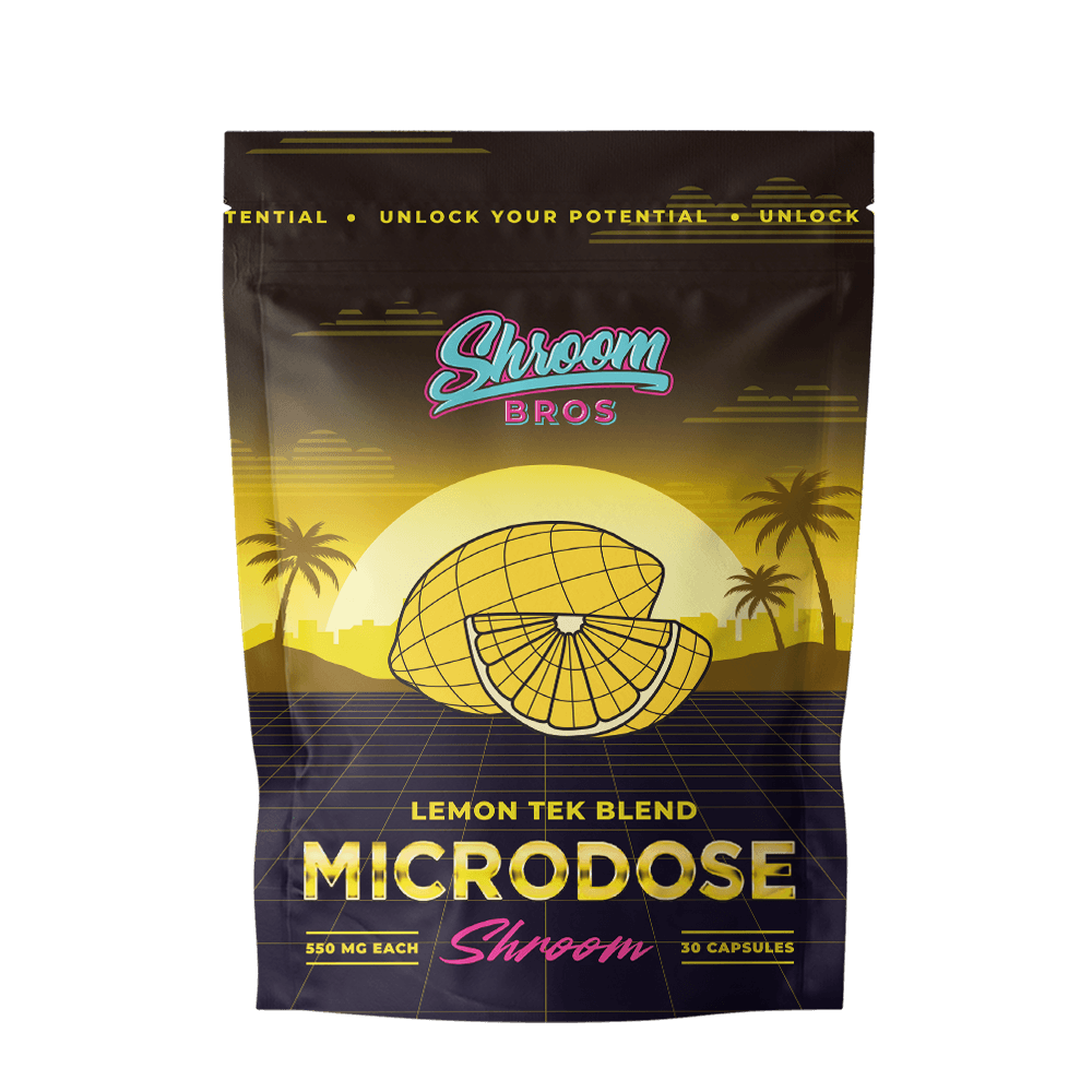 microdose magic mushrooms - lemon tek