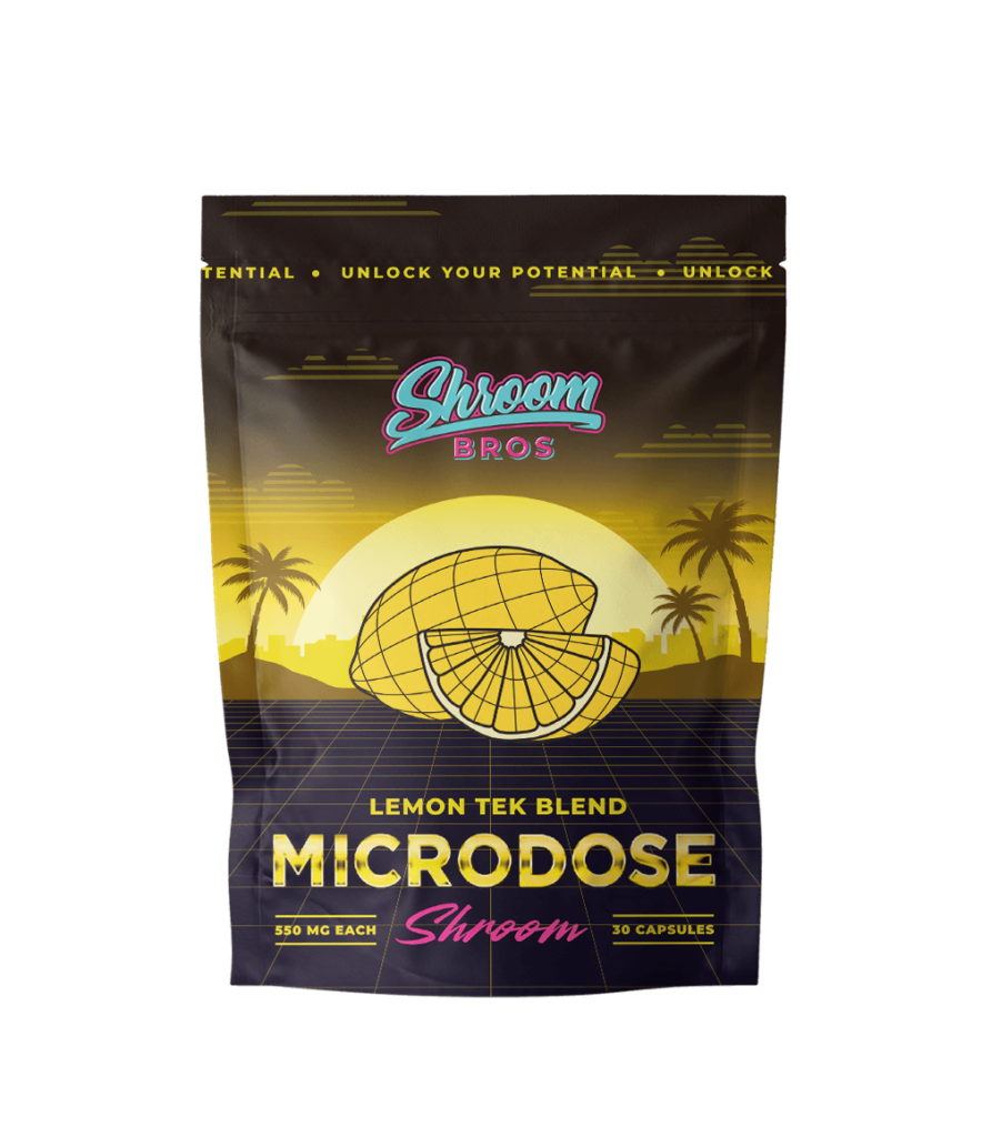 microdose magic mushrooms - lemon tek