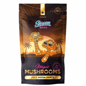 Buy Full Moon Party Magic Mushrooms online – premium wild Thai cubensis dried shrooms by Shroom Bros