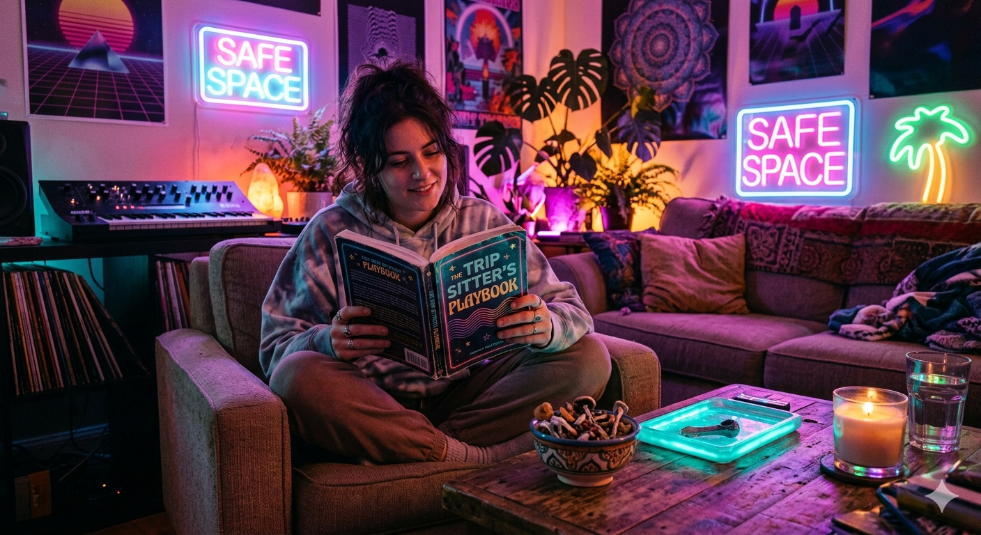 How to Trip Sit: A 15-Step Playbook for Safer Psilocybin Sessions