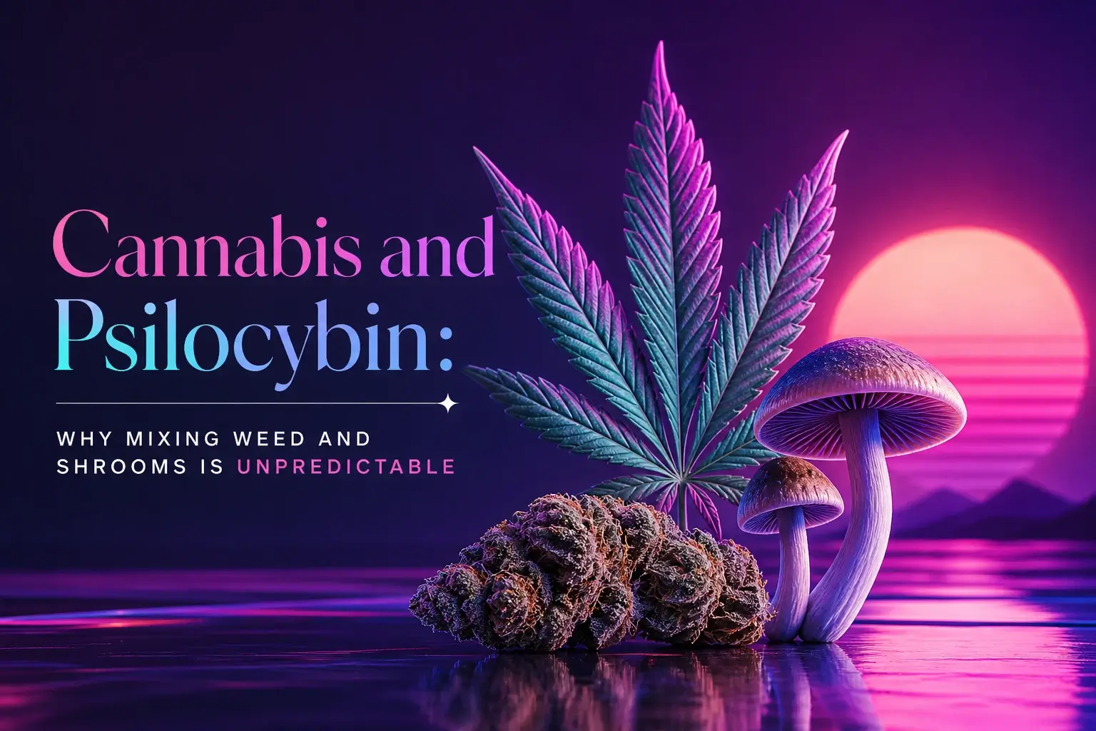 Cannabis and Psilocybin: Why Mixing Weed and Shrooms Is Unpredictable