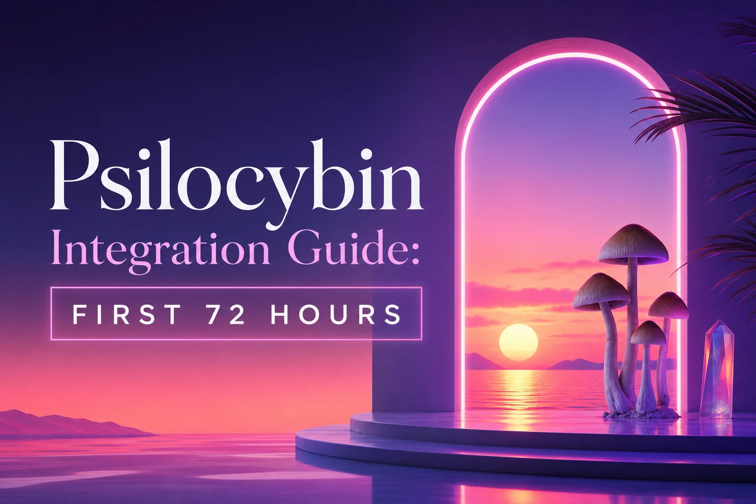 Psilocybin Integration Guide: First 72 Hours