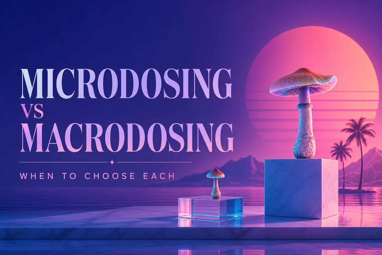 Microdosing vs Macrodosing: When to Choose Each