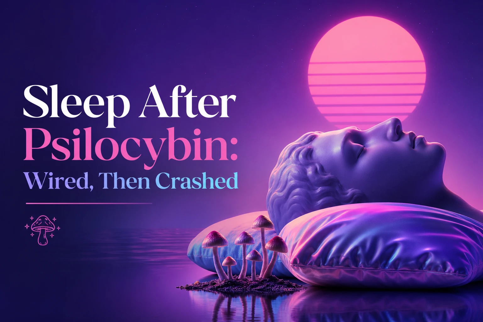 Sleep After Psilocybin: Wired, Then Crashed